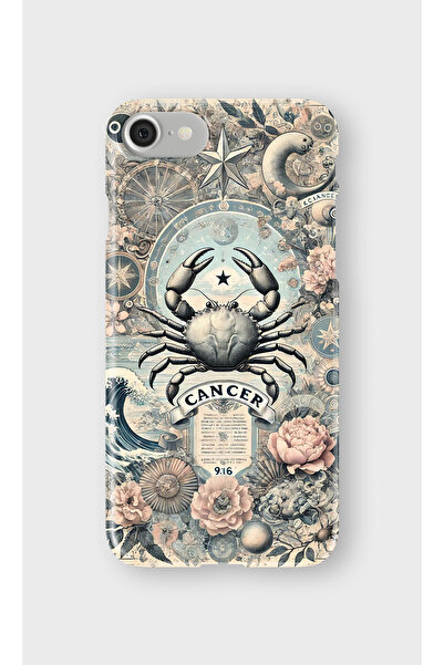 lelia حافظة هاتف شفافة متوافقة مع iPhone 6 و6s مطبوع |   المجموعة: زودياك ميو...