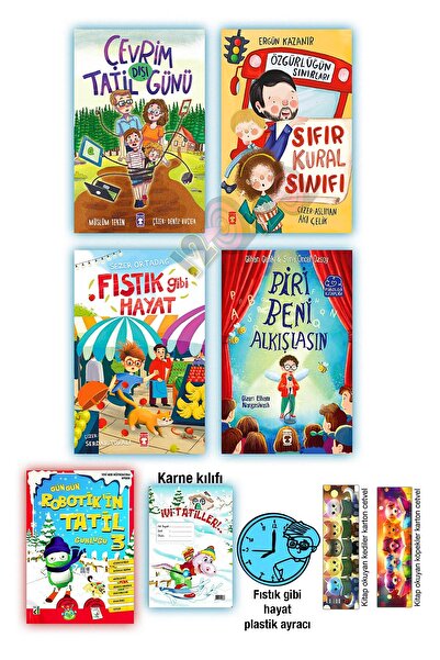 Timaş Çocuk 3. Sınıf Kış Tatili Çevrim Dışı Sıfır Kural Sınıfı Özgürlüğün Sın...