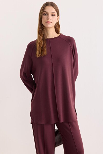 ipekton studio Modal Basic Suit Burgundy