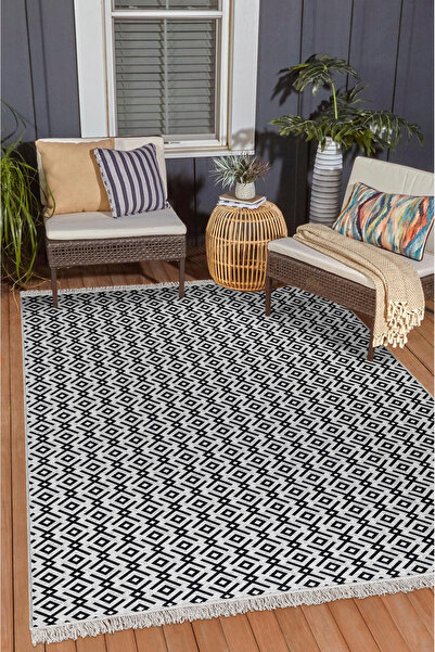CarpetDiem Home Design Alya- Double-Sided, Foldable, Washable, Cotton Rug; Li...