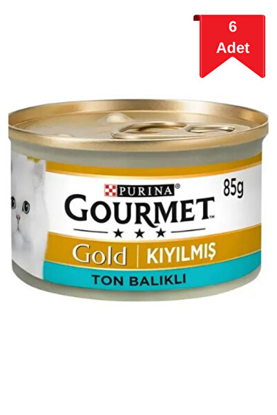 Gourmet Gold Kıyılmış Ton Balıklı Kedi Konservesi 85 Gr X 6 Adet