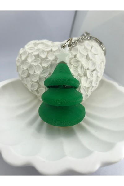 poyas New Year Special Movable Pine Tree Keychain