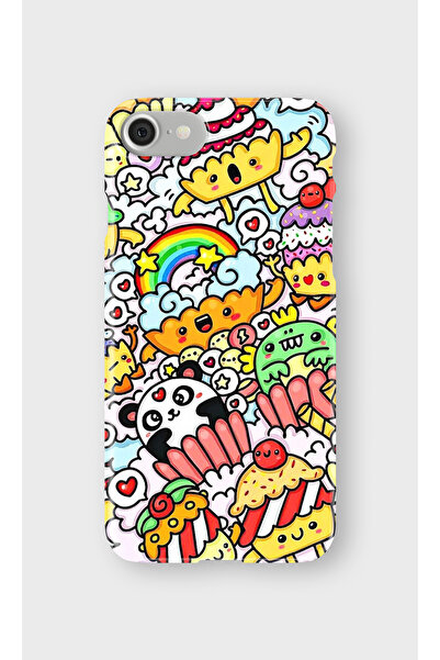 lelia حافظة هاتف شفافة متوافقة مع iPhone SE مطبوع |   المجموعة: سناكتون ديلايت