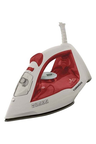 Tornado Steam Iron 1800 Watt Teflon Soleplate Red - Baby Blue - Violet