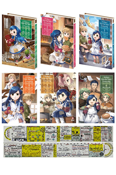Beta Yayınları Kitap Kurdunun Yükselişi 1-2-3-4-5-6. Ciltler Manga Seti + Öze...