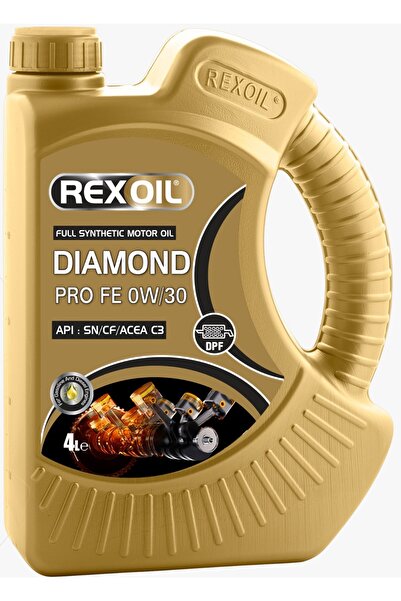 Rexoil DIAMOND PRO FE 0W-30 SN/CF 4 L DPF (ÜRETİM YILI 2025)