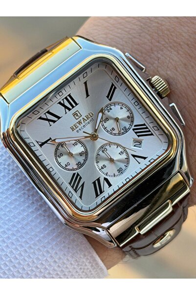 Reward Inner Dial Functions Active Leather Cord 5 Atm 2 Years Warranty Men's Wristwatch Ft.Dr02.1