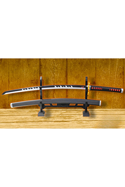 GRAT3D Tanjiro Kamado Yeni Kılıç | 115 cm | Demon Slayer | Kın Dahil |Stand H...