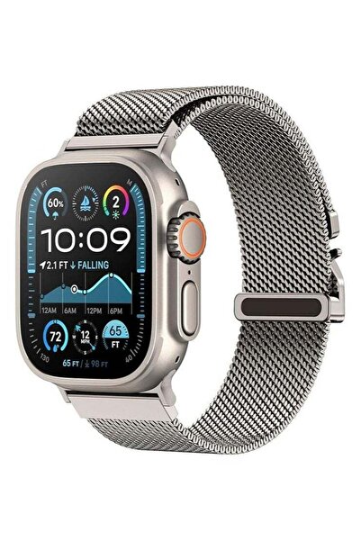 Beauenty Compatible with Apple Watch Band Ultra 2/Ultra 49mm 46mm 45mm 44mm 42mm Men Women, Original