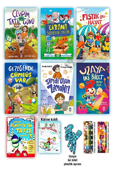 Timaş Çocuk 3. Sınıf Kış Tatil Çevrim Dışı Günü Uzaya İki Bilet Şimdi Oyun Za...