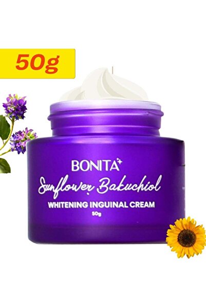 BONİTA كريم تفتيح منطقة الفخذين بزيت دوار الشمس والباكوشيول 50 غرام