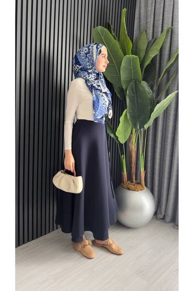 BALCOLLECTİON fustă scuba cu legături