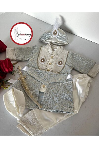 Gelincimherşey 1 Yaş Erkek Bebek Sünnet Takımı – Osmanlı Detaylı Şehzade Kons...
