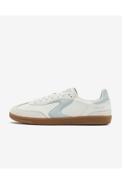 SKECHERS Hotshot - Kickoff Women's Beige/Light Blue Sneakers 185232 Ntlb