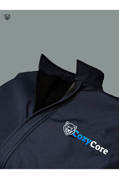 CozyCore Softshell Tulum Su ve Soğuk Geçirmez Lacivert