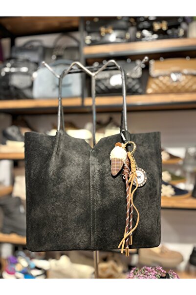 KRISTE BELL KRISTEBELL SÜET DERİ OMUZ ÇANTA -7454-