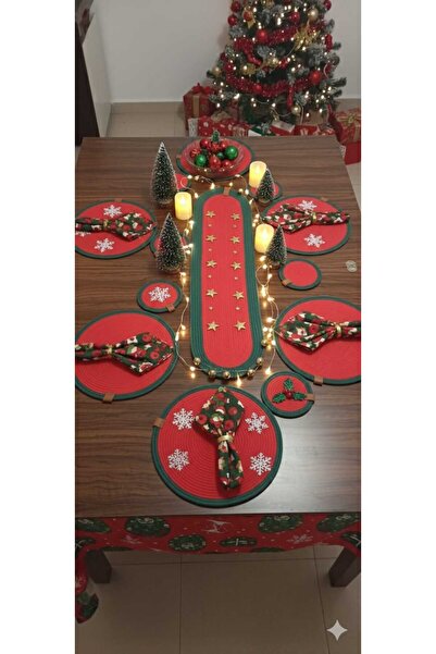 shine fast 6 kişilik Yıl başı için Amerikan supla takımı