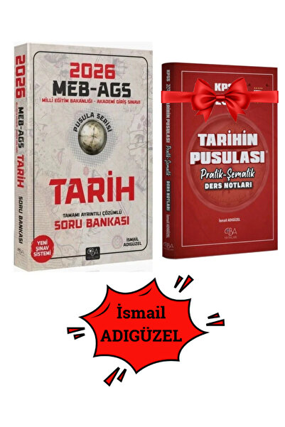 CBA Akademi 2026 MEB AGS Pusula Serisi Tarih Soru Bankası+ Tarihin Pusulası P...