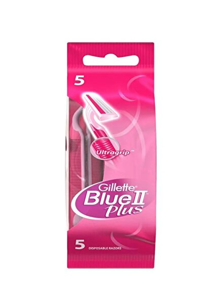 Gillette Blue 2 Plus Women's Disposable Razor Blades 5 Blades