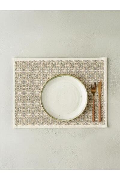 Markaev Art Texture Cotton 4-Piece American Dinner Set