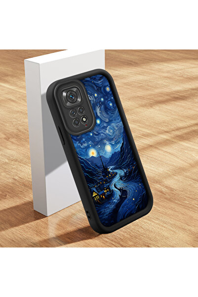 Hontinga حافظة هاتف من السيليكون الناعم متوافقة مع هاتف Xiaomi Redmi Note 11،...