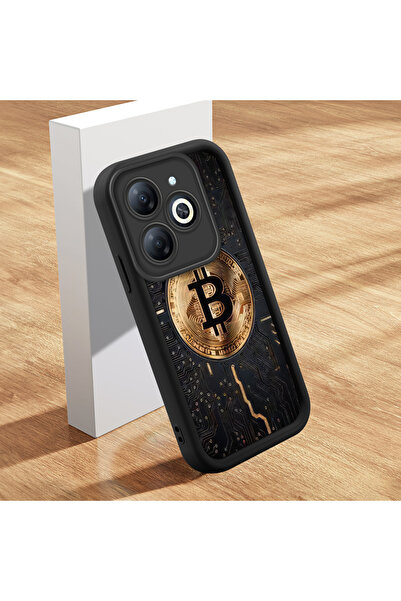 Hontinga حافظة هاتف من السيليكون الناعم المتوافقة مع هاتف Infinix Hot 40i، نم...