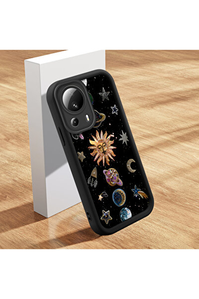 Hontinga حافظة هاتف من السيليكون الناعم متوافقة مع هاتف Xiaomi Mi 13 Lite مضا...