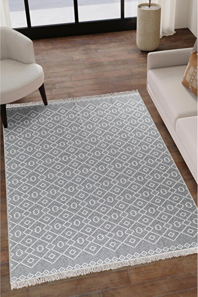 CarpetDiem Home Design Alya- Double-Sided, Foldable, Washable, Cotton Rug; Li...
