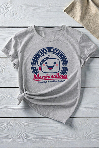 uyguntarz Μπλουζάκι Unisex Cute Marshmallows με τύπωμα Design