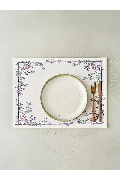 Markaev Лавандулови листа Памук 4-частен американски комплект за хранене