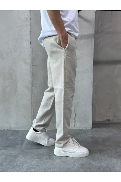 DIFRANSEL JEANS Pantaloni de in confortabili pentru bărbați