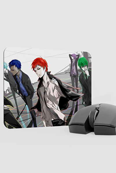 mousepad bastir Kuroko no Basket Anime V5 - 22X18 وسادة ماوس مطاطية للألعاب غ...