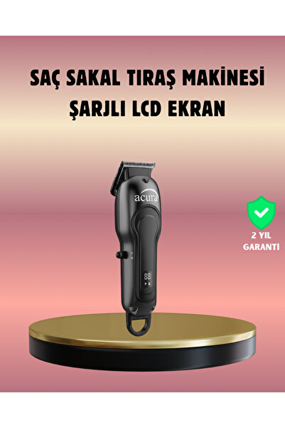 POYRAZ MARKET ماكينة حلاقة مع وضع التوربو مناسبة للاستخدام المنزلي والمهني