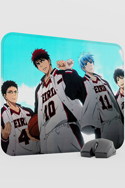 mousepad bastir Kuroko no Basket Anime V4 - 48X40 XL لوحة ماوس مطاطية للألعاب...