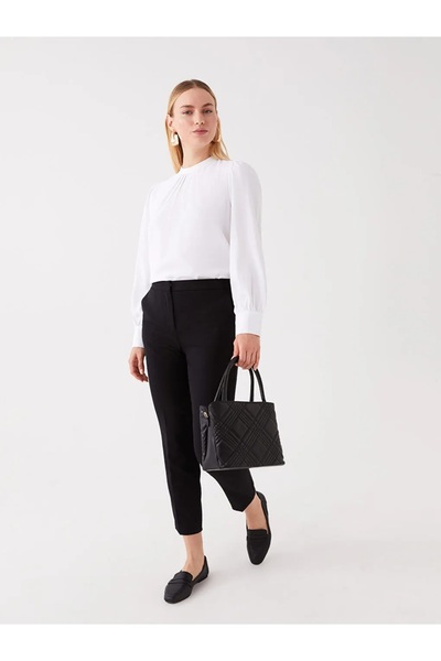 LC Waikiki LCW ACCESSORIES Siyah Desenli Kadın Kol Çantası