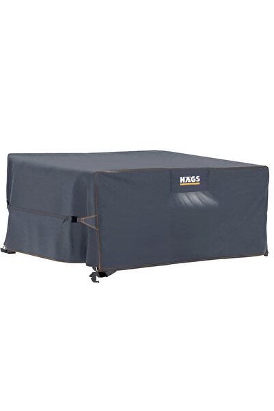 HAEGS Bahçe Mobilyası Örtüsü, 250-250-90cm, Ağır Hizmet Oxford Kumaş, Su Geçi...