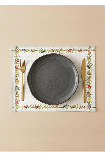 Markaev Colorful Egg Cotton 4-Piece American Serving Set