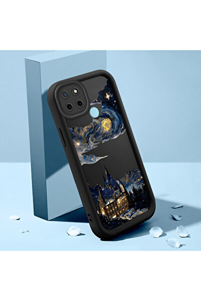 Hontinga حافظة هاتف من السيليكون الناعم متوافقة مع هاتف Realme C21Y/C25Y مضاد...