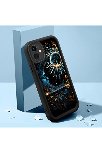 Hontinga حافظة هاتف من السيليكون الناعم المتوافقة مع هاتف iPhone 11، نمط عالم...