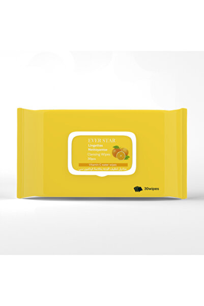 Everstar Ever Star Cucumber Wet Wipes for Cleansing and Purifying Skin - 30 Wipes