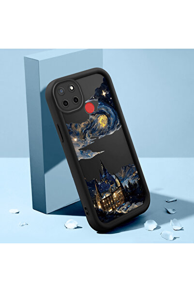 Hontinga حافظة هاتف من السيليكون الناعم المتوافقة مع هاتف Realme C25S مضادة ل...