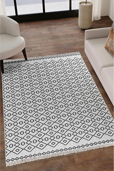 CarpetDiem Home Design سجادة قطنية من أليا - مزدوجة الجوانب، قابلة للطي، قابل...