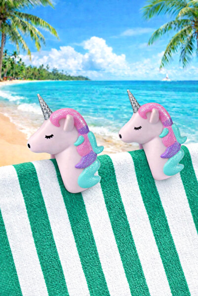 Boldy 2-Pack Unicorn Chair Clip - Beach Clip - Carpet Clip - Towel Fixer - Towel Clip - Towel Clip