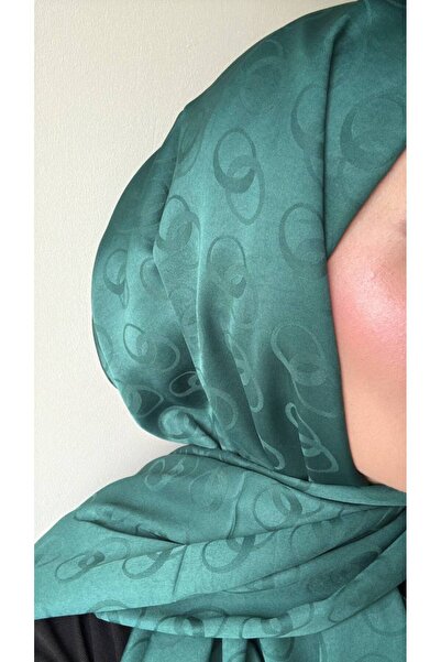 İLGEN TEKSTİL JAKARLI DAMLA DESENLİ ŞAL