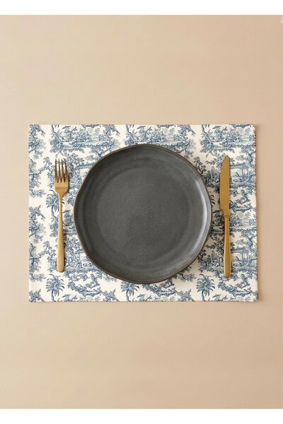 Markaev طقم مائدة أمريكي أنيق من القطن مكون من 4 قطع