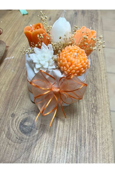 CandlelightAS Çiçek mum