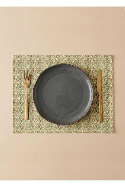 Markaev طقم مائدة أمريكي من 4 قطع من القطن من ياسمين بارك