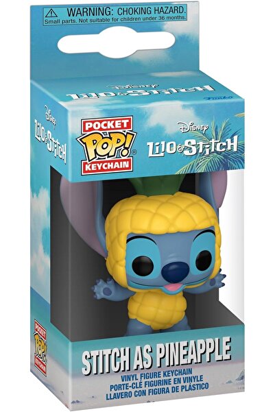 Genel Markalar Pocket Pop Disney Lilo & Stitch - Stitch As Pineapple Anahtarlık