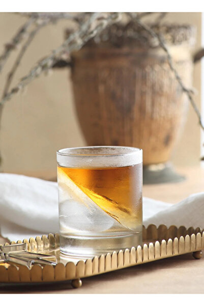 LAV Ada Cam Viski Bardağı 6’lı 320 ml (Meşrubat/Kokteyl Bardağı)