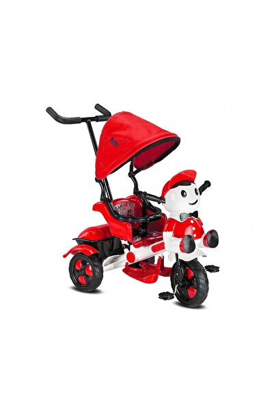 Muhcu Home Luxury Panda Multifunctional Baby Stroller - Baby Bike - Red